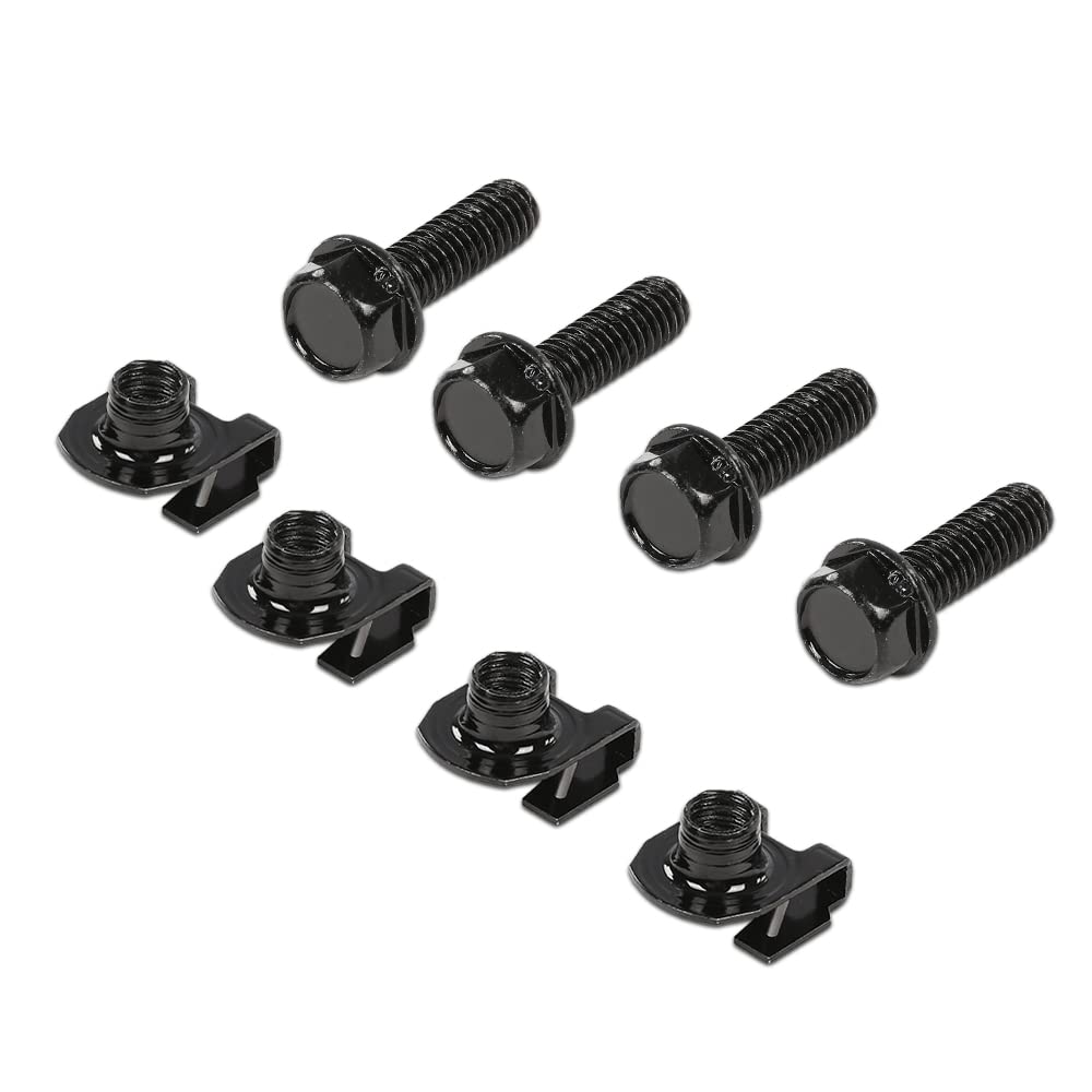 Pit66 Front Shock Lower A Arm Mounting Bolts & Special U Nuts Hardware Compatible With 1955-2007 Gm 8 Pcs