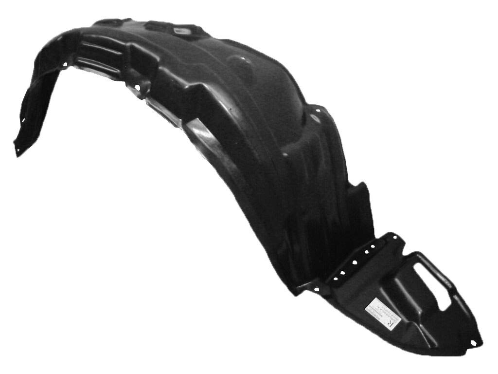 Parts N Go 2003-2008 Corolla Fender Liner Front Passenger Side Splash Guard - To1249119, 5387502090