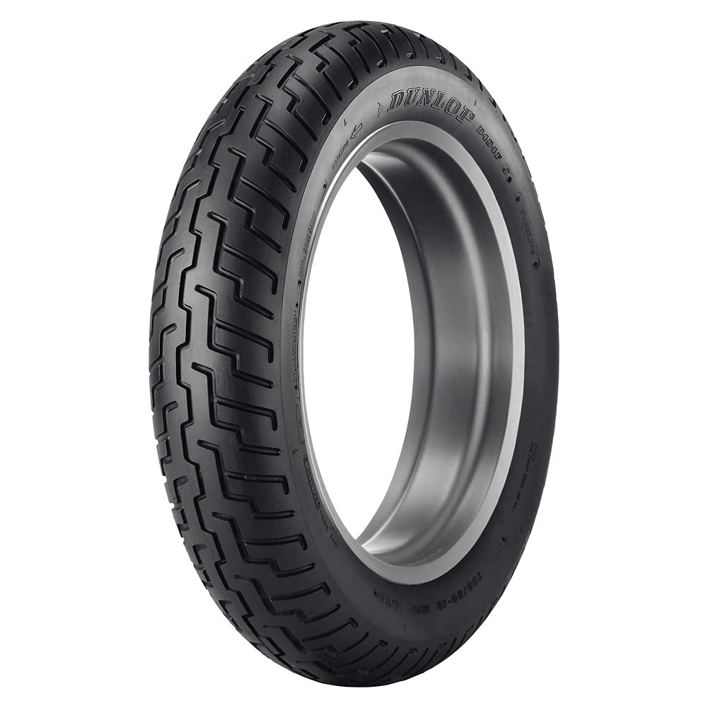 Dunlop D404 Front Motorcycle Tire 110/90-19 (62H) Black Wall - Fits: Honda Gold Wing/Interstate Gl1100 1980-1981