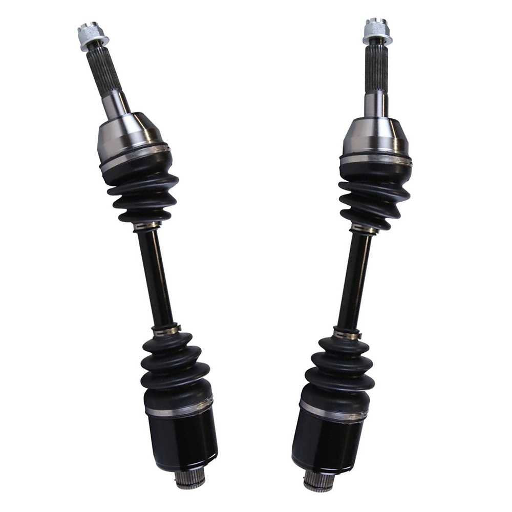 Autoshack Rear Atv Cv Axle Drive Shafts Assembly Pair 2 Driver And Passenger Side Replacement For 2003 2004 2005 Polaris Sportsman 400 600 700 500 Ho 2005 Sportsman Mv7 700 800 Efi 4X4 Adskpol8037Pr