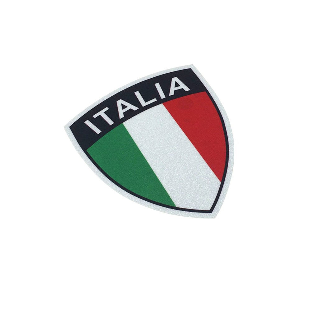 Car Styling Italy Flag Italia Car Sticker Decals Vinyl Tape Reflective For Vespa Piaggio 12X10Cm
