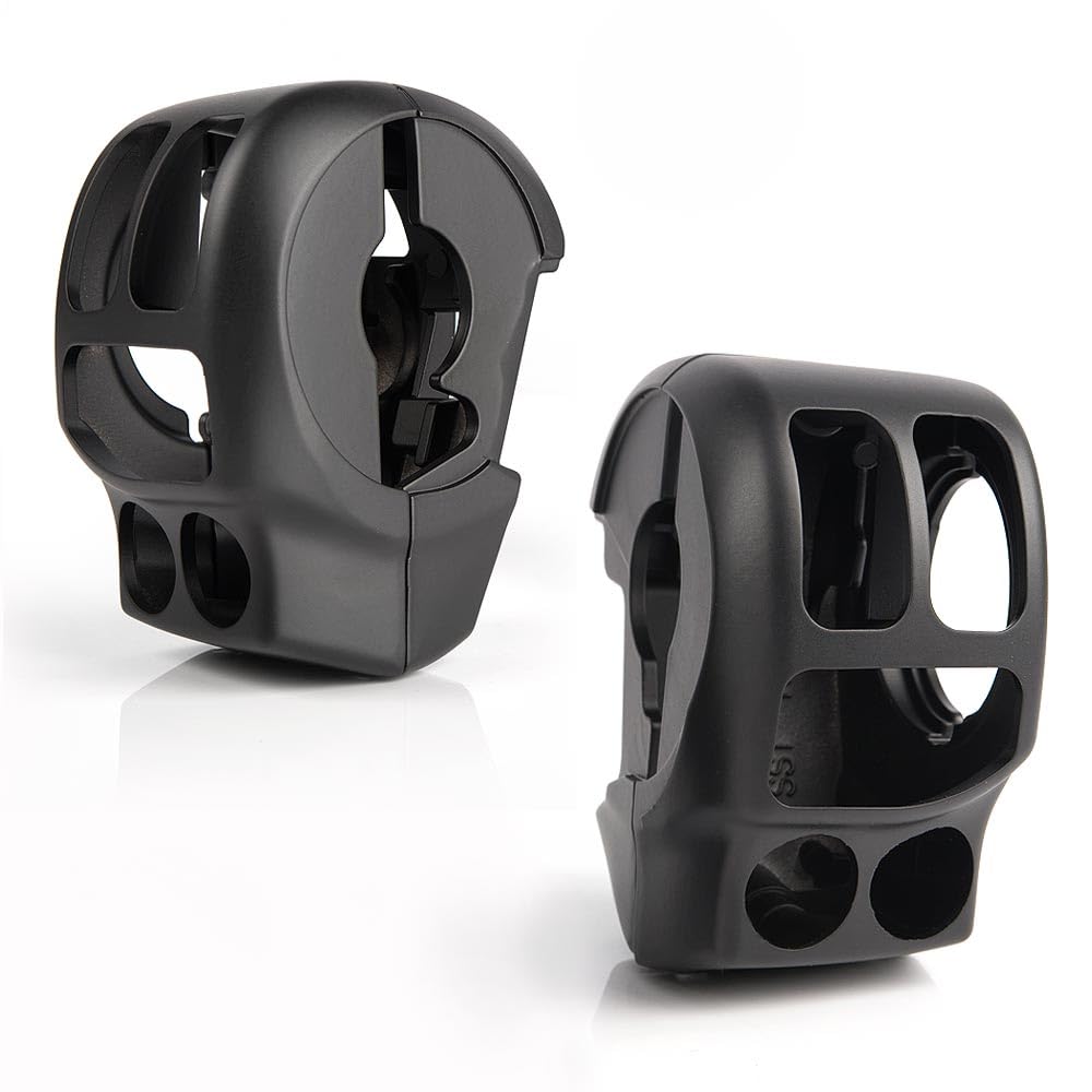 Kiwav Black Switch Housing Kit Compatible For Harley Touring 14-18 Flhtcui Flhtk Flhx Flhxs,15-16 Flhtcul,15-18 Flhtkl,17-18 Flhr