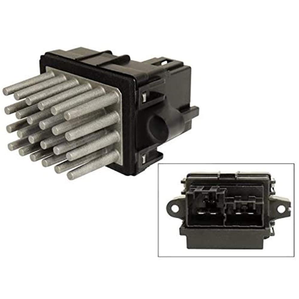 Front Or Rear Auto Temp Control Blower Motor Resistor Fits 08-13 300/08-16 Town & Country - 11-13 Challenger Durango / 08-13 Charger / 08-20 Grand Caravan / 08-08 Magnum - & More Replace 68029736Aa