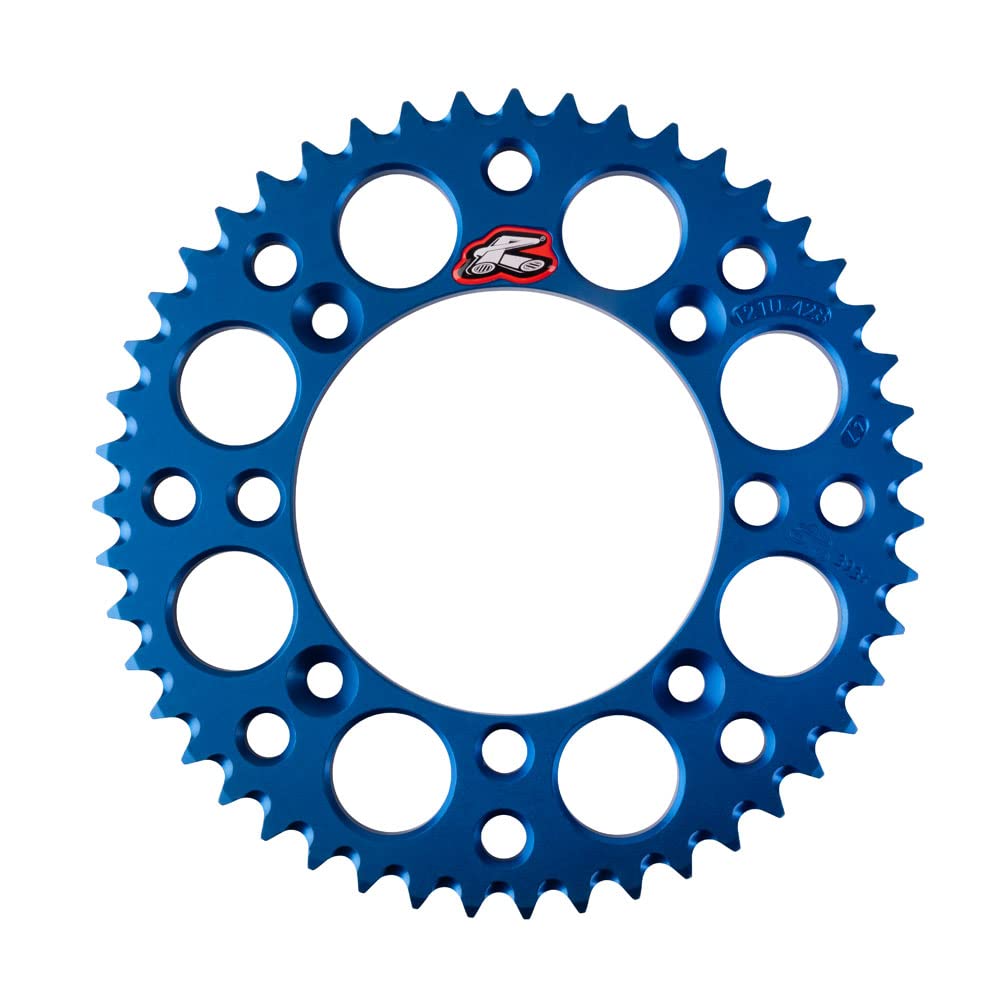 Renthal Rear Sprocket 48 Tooth Blue For Yamaha Yz125 1999-2018