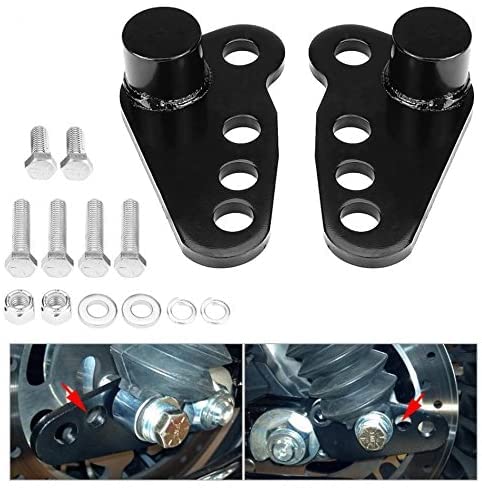 Motobiker 02-16 Harley Davidson Touring Street Glide Rear Adjustable Slam Lowering Kit 1-3 Inches 02 03 04 05 06 07 08 09 10 11 12 13 14 15 16 (Fits 2002 - 2016 Harley/Davidson Touring Models)