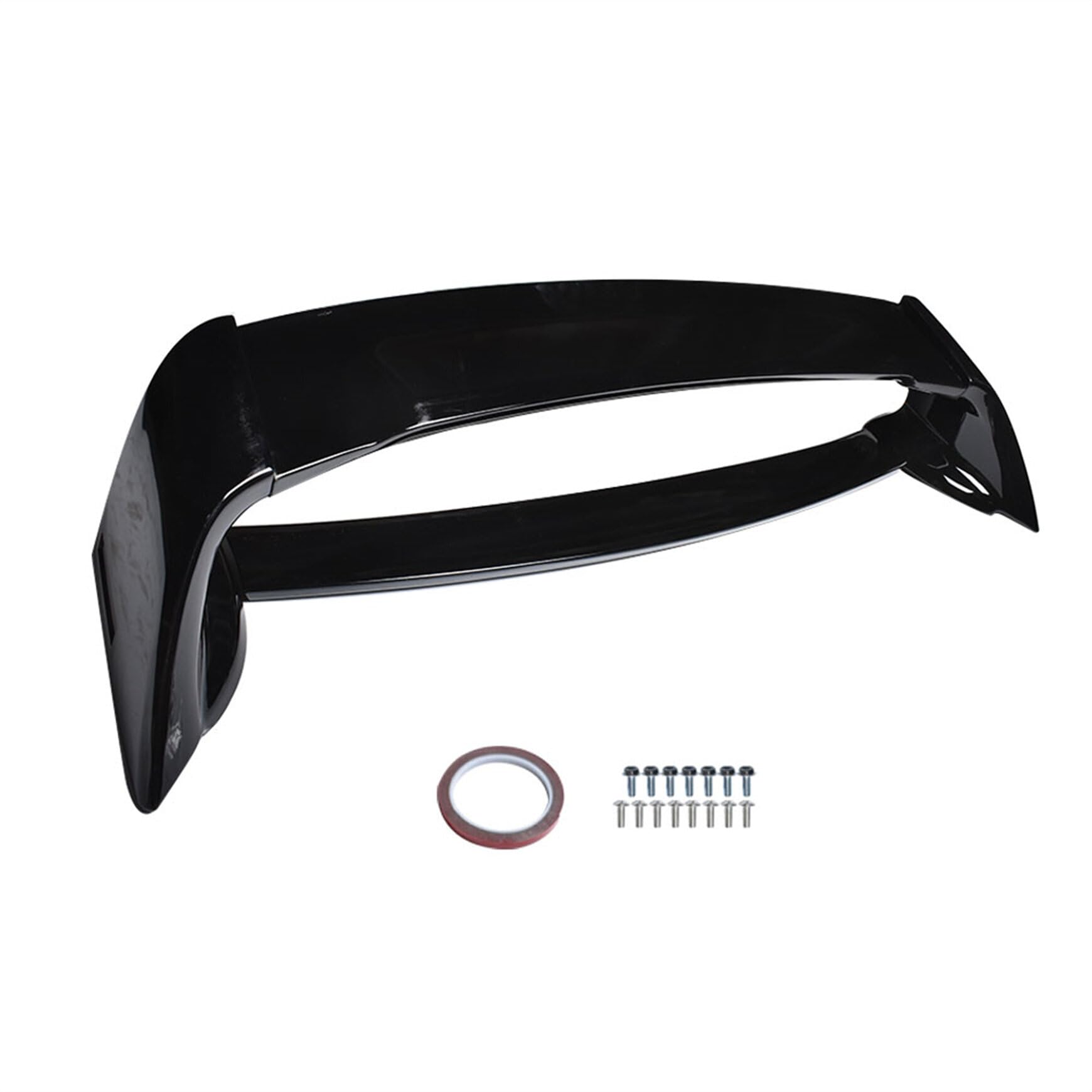 Silscvtt Glossy Black Abs Plastic Rear Trunk Spoiler Wing Replacement For 2006 2007 2008 2009 2010 2011 Civic Sedan