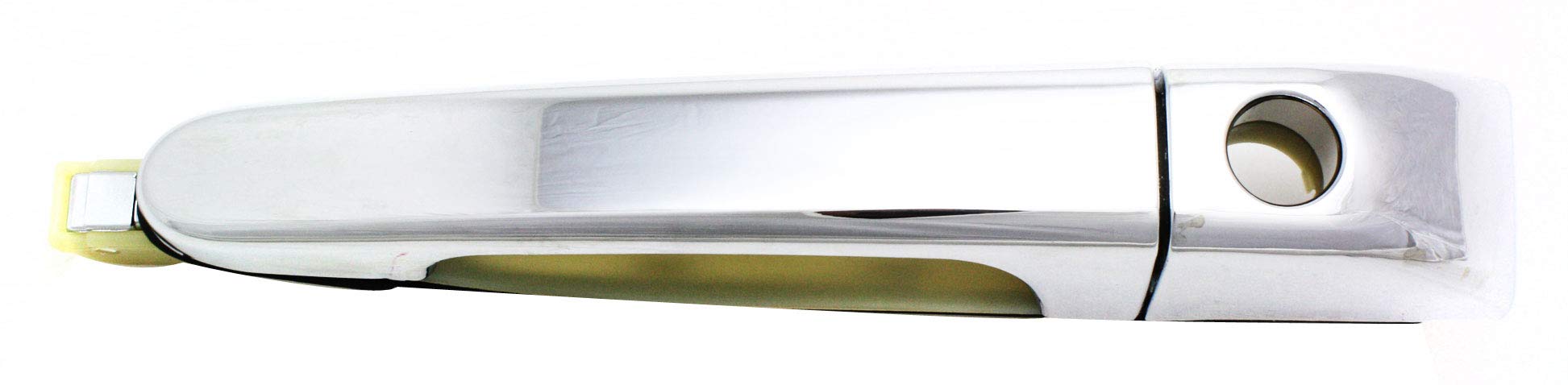 Evan Fischer Exterior Door Handle Compatible With 2006-2012 Kia Sedona, Fits 2007-2008 Hyundai Entourage Front, Driver Side Partslink Hy1310122