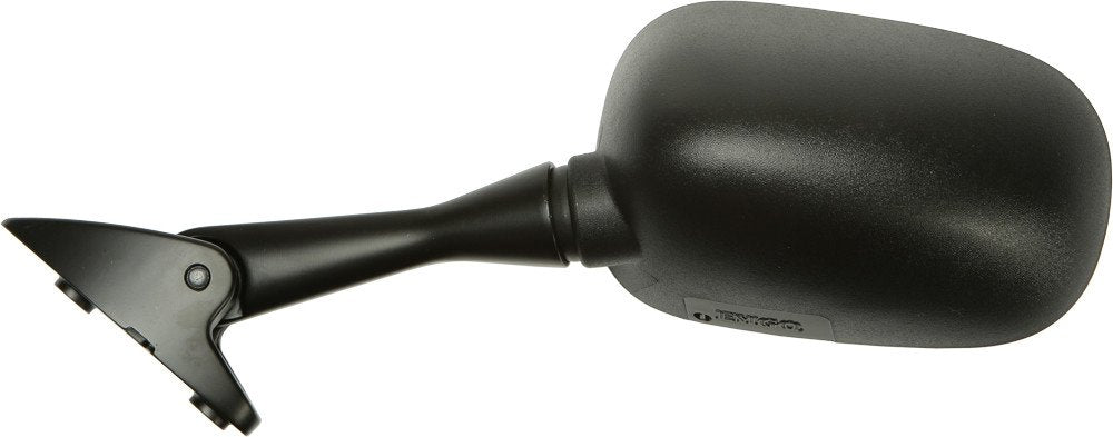 Emgo 20-37342 Matte Black Left Side Replacement Mirror For Honda Vfr 800