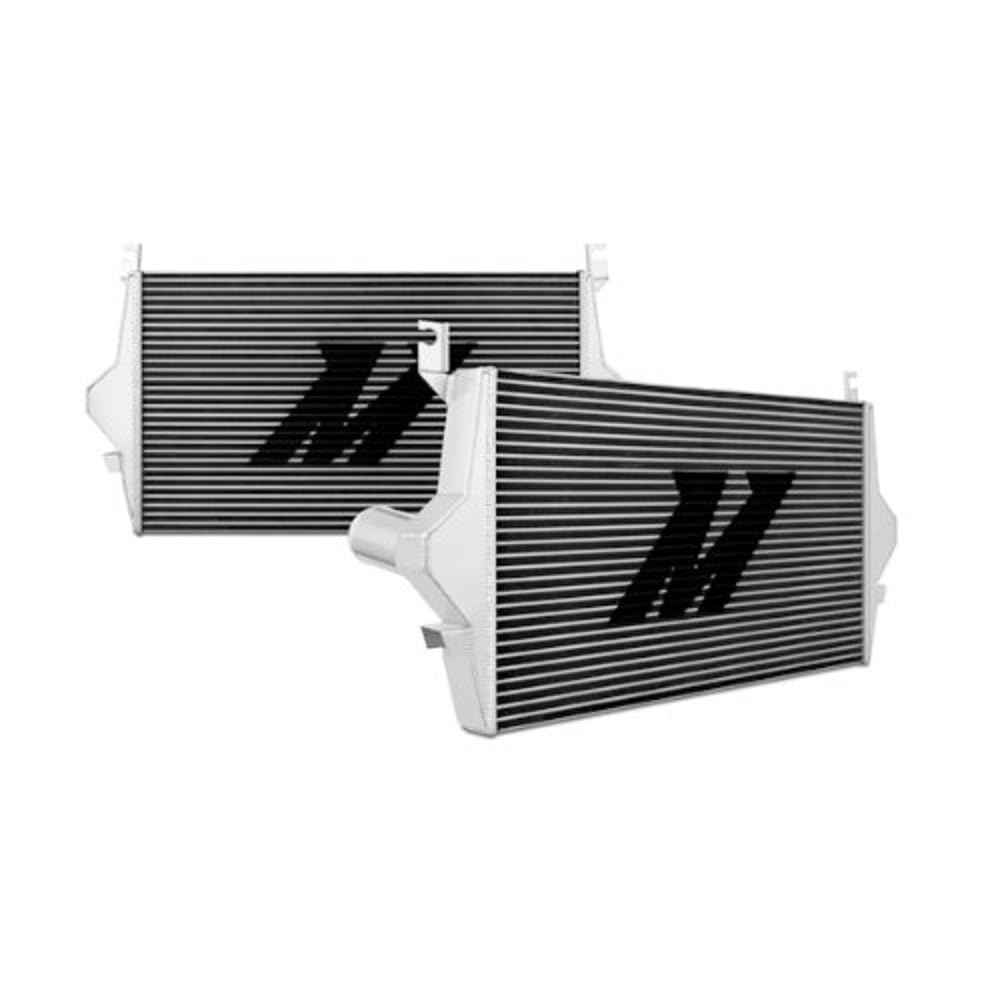 Mishimoto Mmint-F2D-99 Performance Intercooler Compatible With Ford 7.3 Powerstroke 1999-2003 Silver