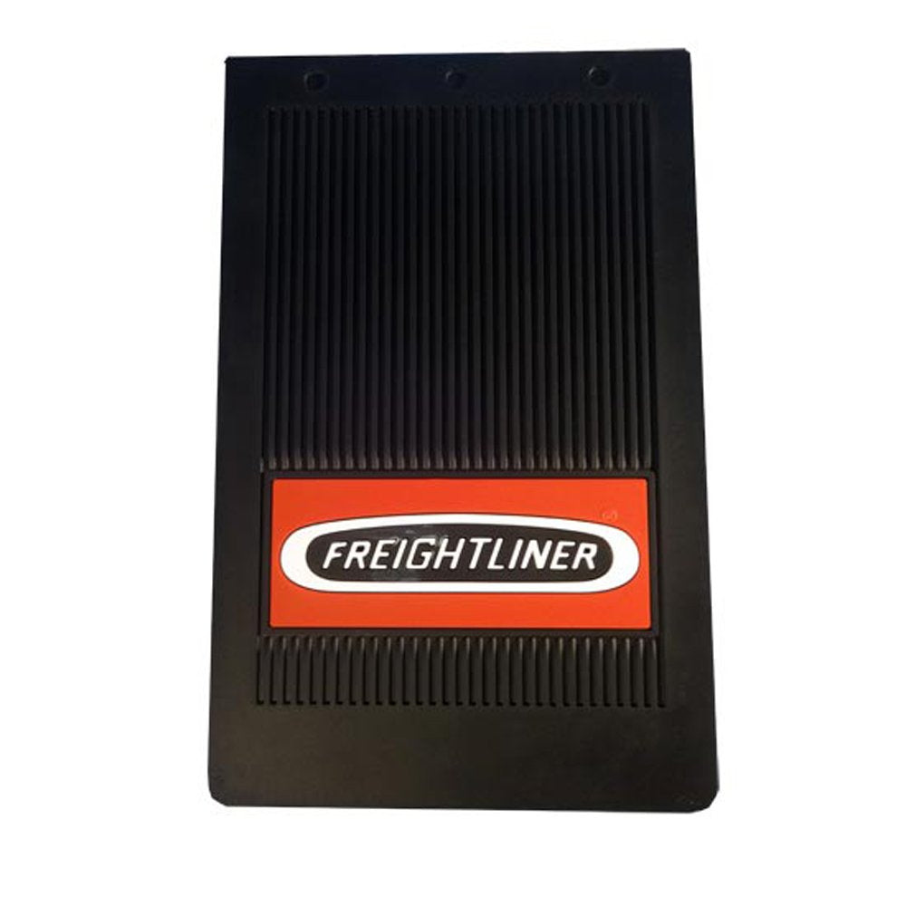 Freightliner Trucks 10' X 15' Black Rubber Semi Truck Mud Flaps-Set Of 2