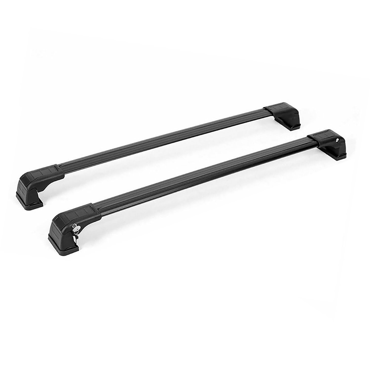 Omac Roof Rack Cross Bars Carrier Aluminium Fits Mazda 3 Sedan 2010-2013 Black 2 Pcs Anti-Theft For Travel Kayak Canoe Surf Ski Snowboard Camping