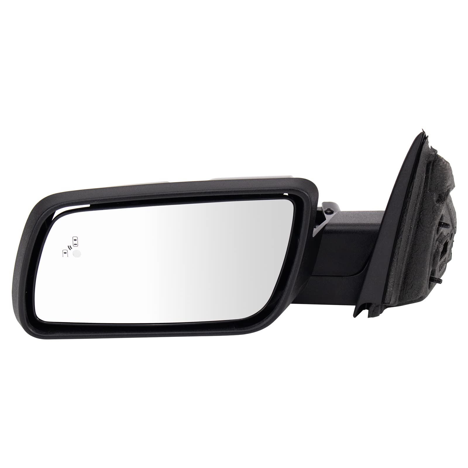 Trq Left Mirror With Heat With Memory Drivers Side Compatible With 2013-2019 Ford Flex Fo1320622