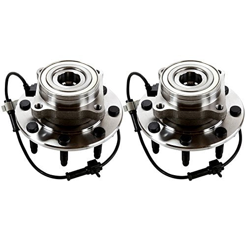 Autoshack Front Wheel Hub Bearing Pair Of 2 Driver And Passenger Side Replacement For Chevrolet Silverado 2500 Hd Classic Silverado 3500 Classic Gmc Sierra 2500 Hd Classic Hummer H2 8-Lug Hb615060Pr
