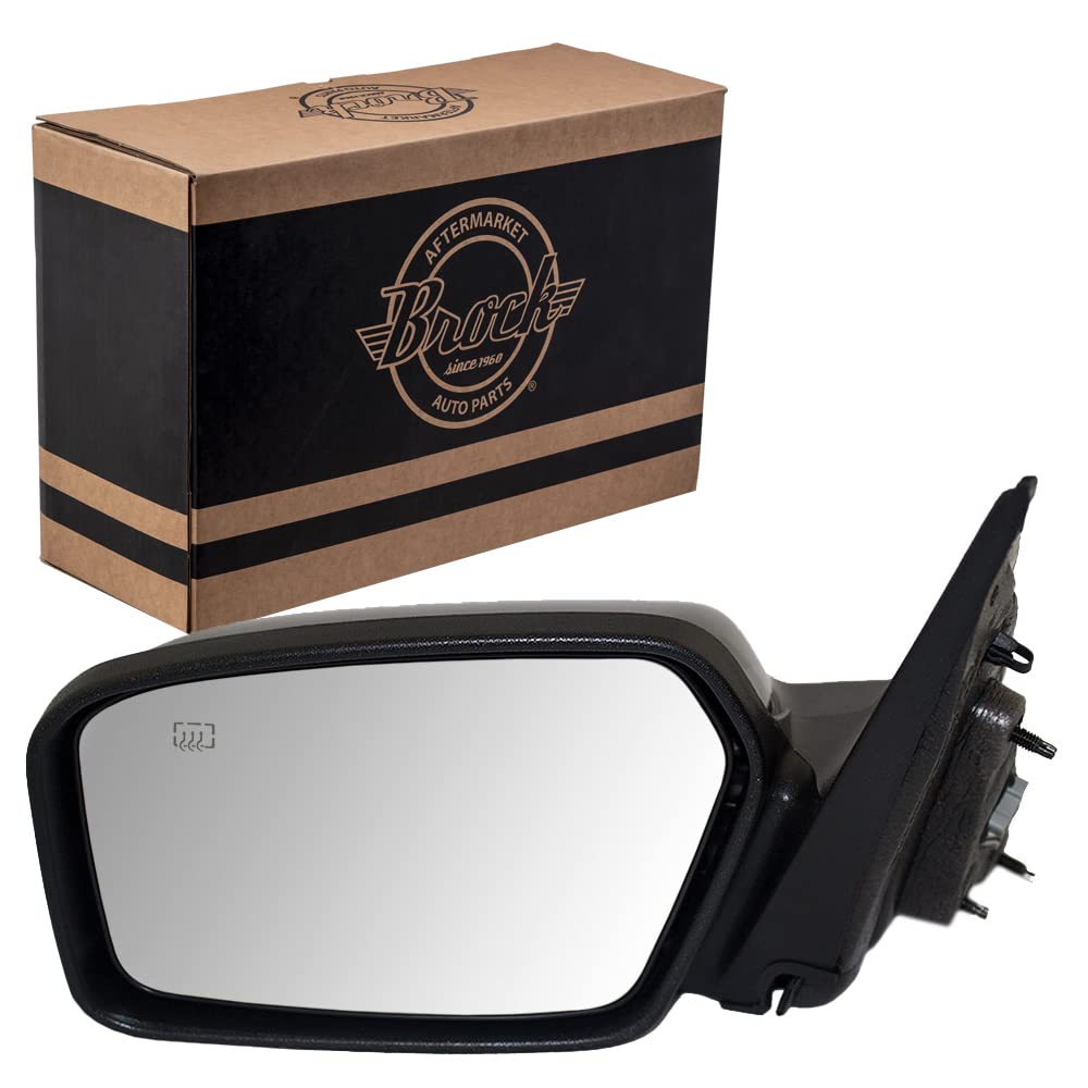Drivers Power Side View Mirror Heated Puddle Lamp Smooth Replacement For 2006-2010 Fusion Milan 6E5Z17683B