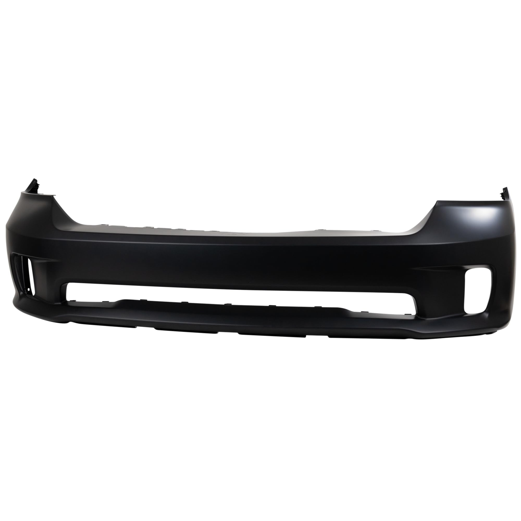 Evan Fischer Front Bumper Cover Compatible With 2013-2018 Ram 1500, Fits 2019-2023 1500 Classic, Primed For Models With One Piece Bumper Type, Ram Logo On Grille, With Fog Light Holes