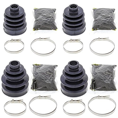 Complete Front Inner & Outer Cv Boot Repair Kit For Yamaha Yfm350Fw Big Bear 1987-1996 All Balls