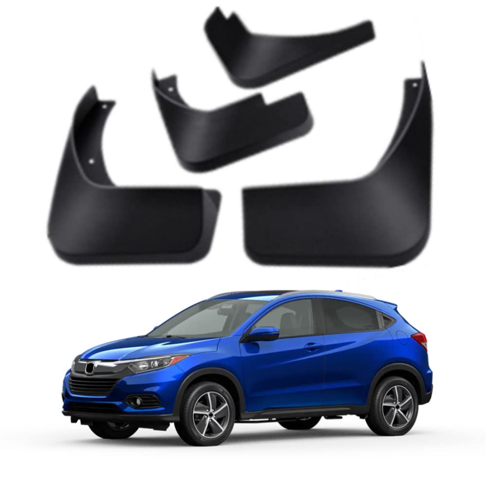 Mud Flaps Kit For Honda Hr-V Hrv 2016-2022 Lx Ex Ex-L Mud Splash Guard Front And Rear 4-Pc Set By Topgril(No Sport Model)
