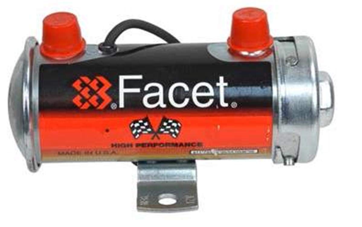 Rareelectrical New 12V Facet Solid Fuel Pump Compatible With Kit 4-5.5Psi All Carbureted Engines Facet By Part Numbers Fep87Sv 4