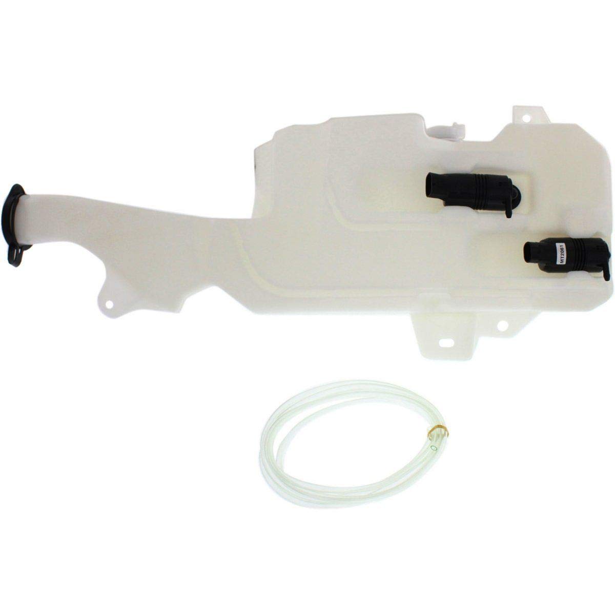 Fitrite Auto Parts New Windshield Washer Reservoir For 2007-2014 Gmc Yukon, Chevrolet Suburban, Cadillac Escalade, With Cap, Dual Pump And Sensor Gm1288171