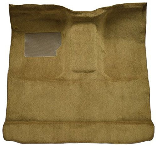 Automotive Carpet Compatible With 1974 To 1979 Ford Standard Cab Pickup Truck, 4 Wd Automatic (851-Gold Plush Cut Pile)