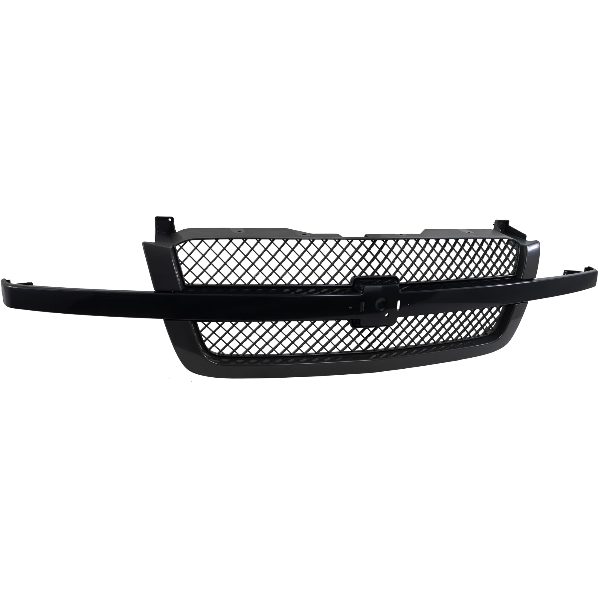 Garage-Pro Grille Assembly Compatible With 2003-2006 Chevrolet Silverado 1500, Fits 2007 Chevrolet Silverado 1500 Classic Paintable Shell With Gray Insert Plastic