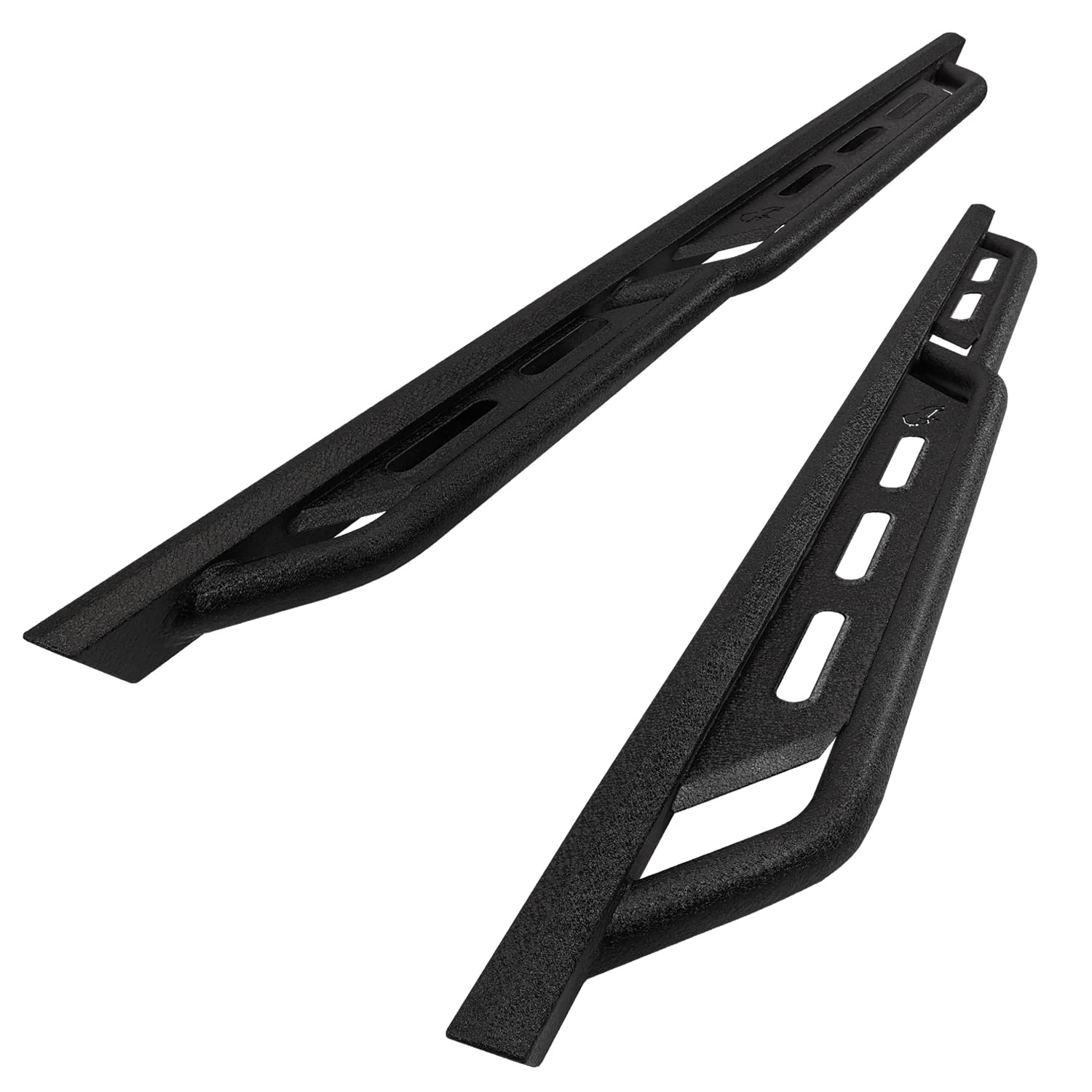 Ironbison Running Boards Fits 2005-2024 Nissan Frontier Crew Cab Heavy Duty Pickup Truck Side Steps Off Road Nerf Bars Step Rails Heavy Texture Black