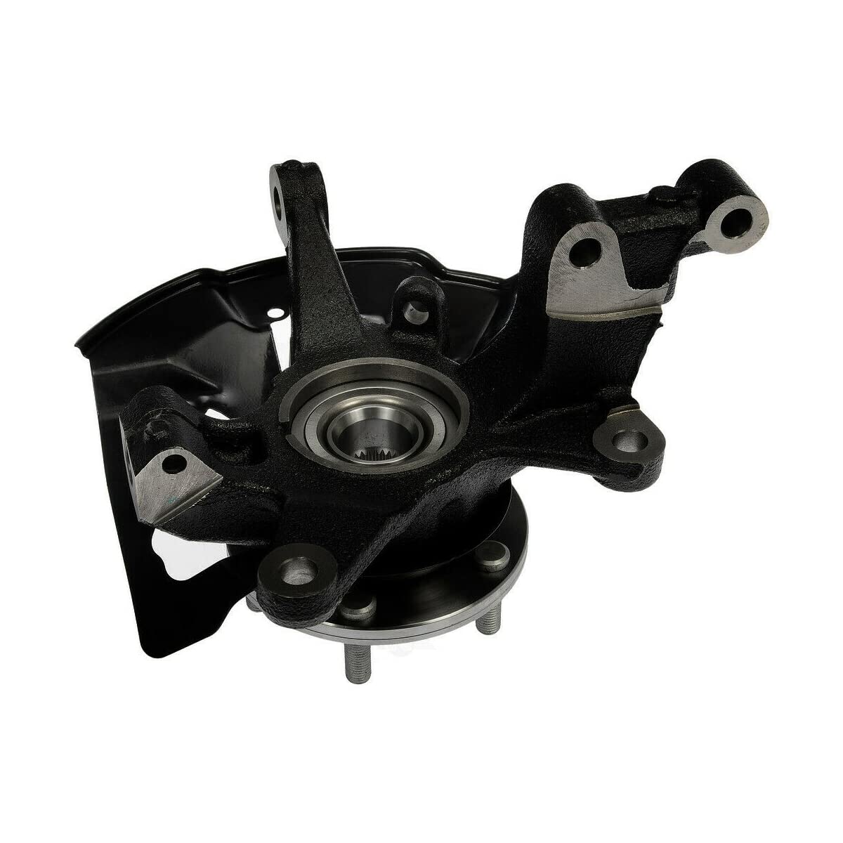 Autoshack Front Steering Knuckle & Wheel Bearing Hub Assembly Driver Side Replacement For 2007 2008 2009 2010 2011 2012 Mazda Cx-7 2007-2013 2014 2015 Cx-9 2.3L 2.5L 3.5L 3.7L V6 Awd Fwd Kn798417