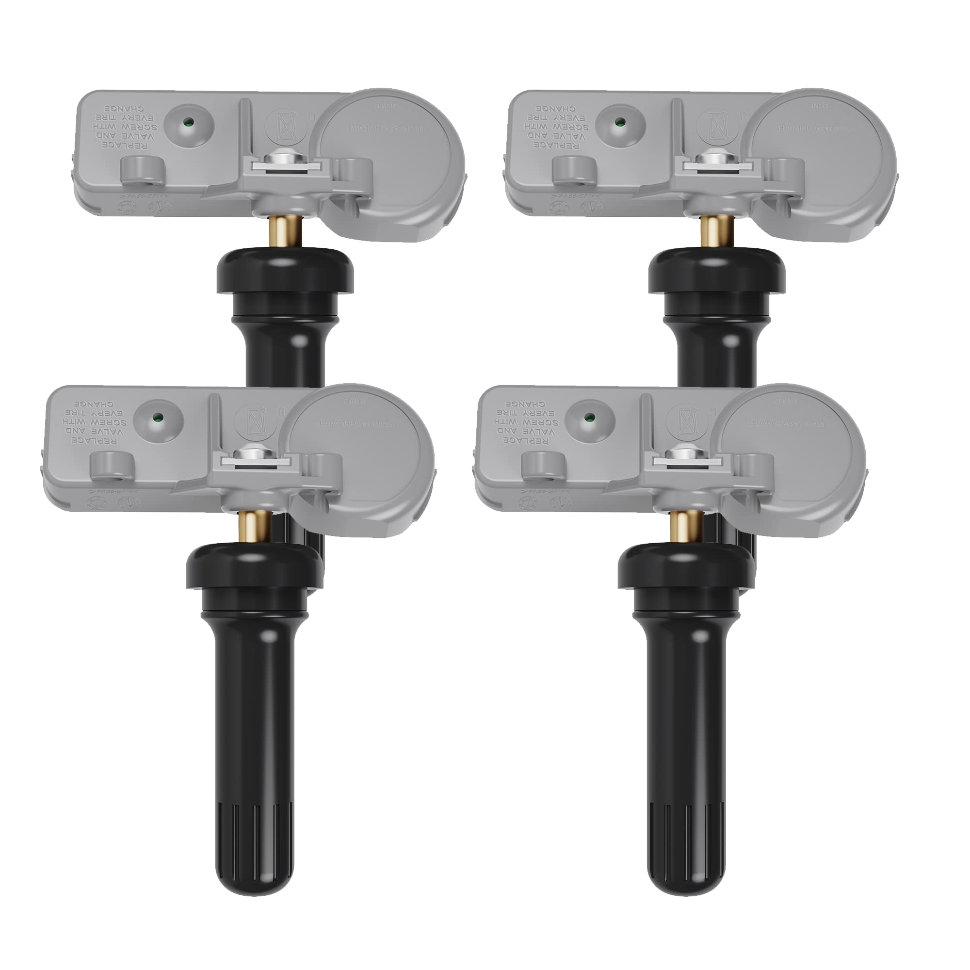 Tpms Sensor Gm, 4-Pack Tire Pressure Monitoring System Sensor For Buick Cadillac Chevy Gmc Pontiac Saturn, Sensor Oe#13581558 13586335 13598771 13598772