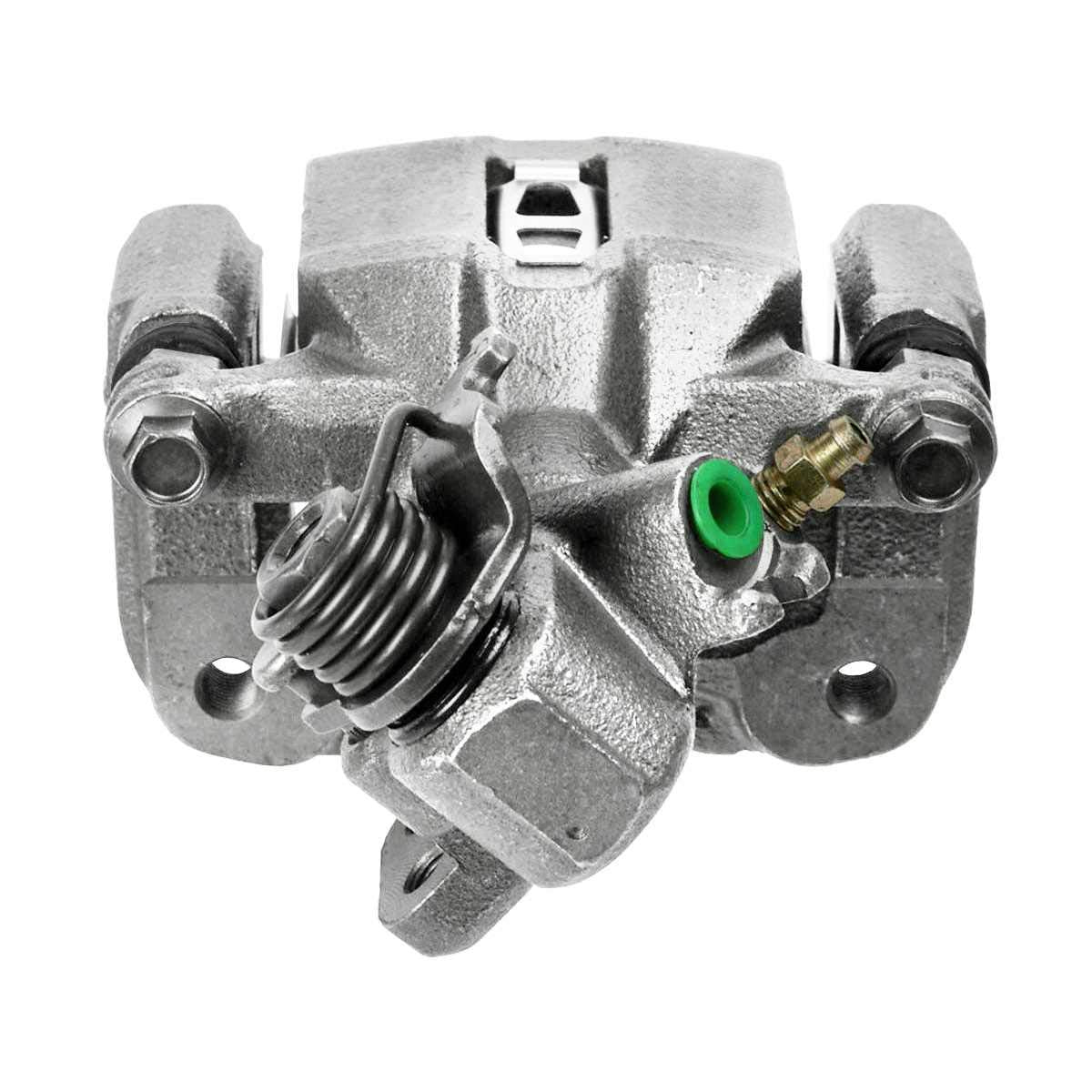 Autoshack Rear Brake Caliper Assembly With Bracket Driver Side Replacement For 2006-2014 2015 Honda Civic 2006 2007 2008 2009 2010 2011 Acura Csx 2013-2018 Ilx 1.3L 1.5L 1.8L 2.0L 2.4L Fwd Bc30233