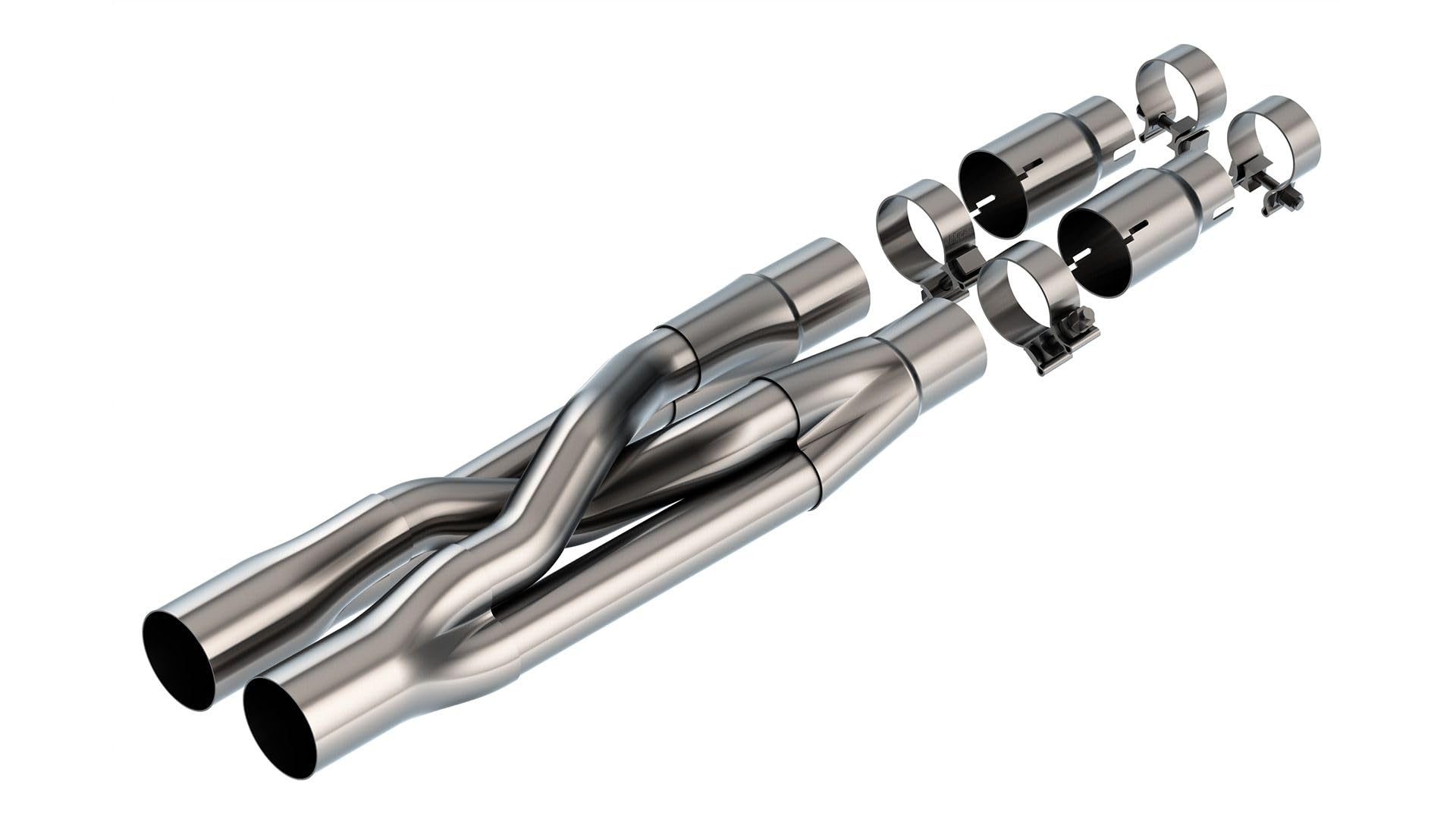 Borla 60715 Performance Exhaust Switchfire X-Pipe For 2018-2023 Ford Mustang Gt 5.0L V8 At/Mt. Replaces The Merge X-Pipe In Borla Cat-Back Sys. 140742, 140743, 140745, 140746 & Bc And Cf Tip Versions