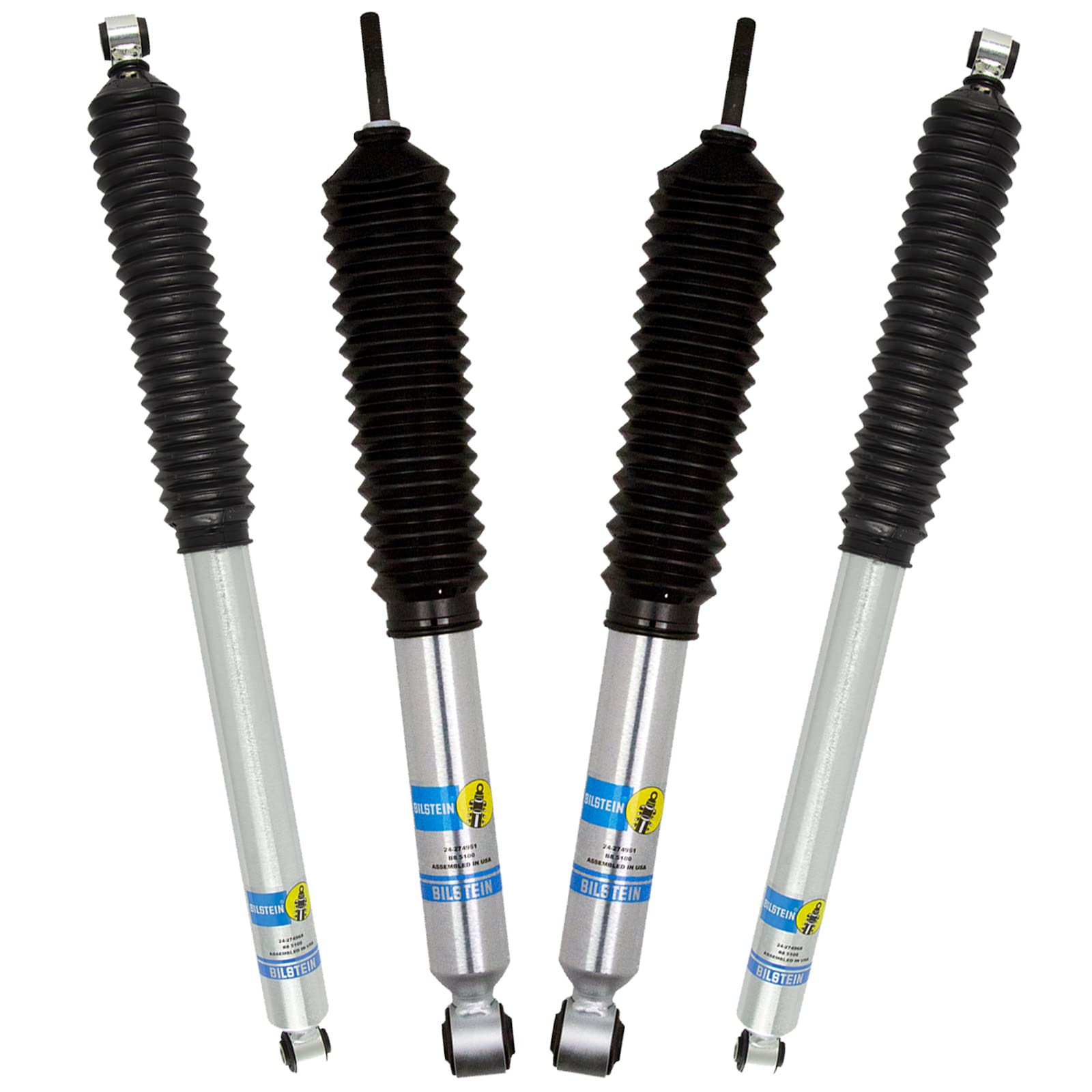 Trends-Auto Bilstein 5100 Series Set Of Front & Rear Shocks Fits 2017-2024 Ford F250 F350 Super Duty With 2-2.5 Inch Front Lift And 0-1 Inch Rear Lift | Includes Trendsauto Decal | 24-274951 24-274968