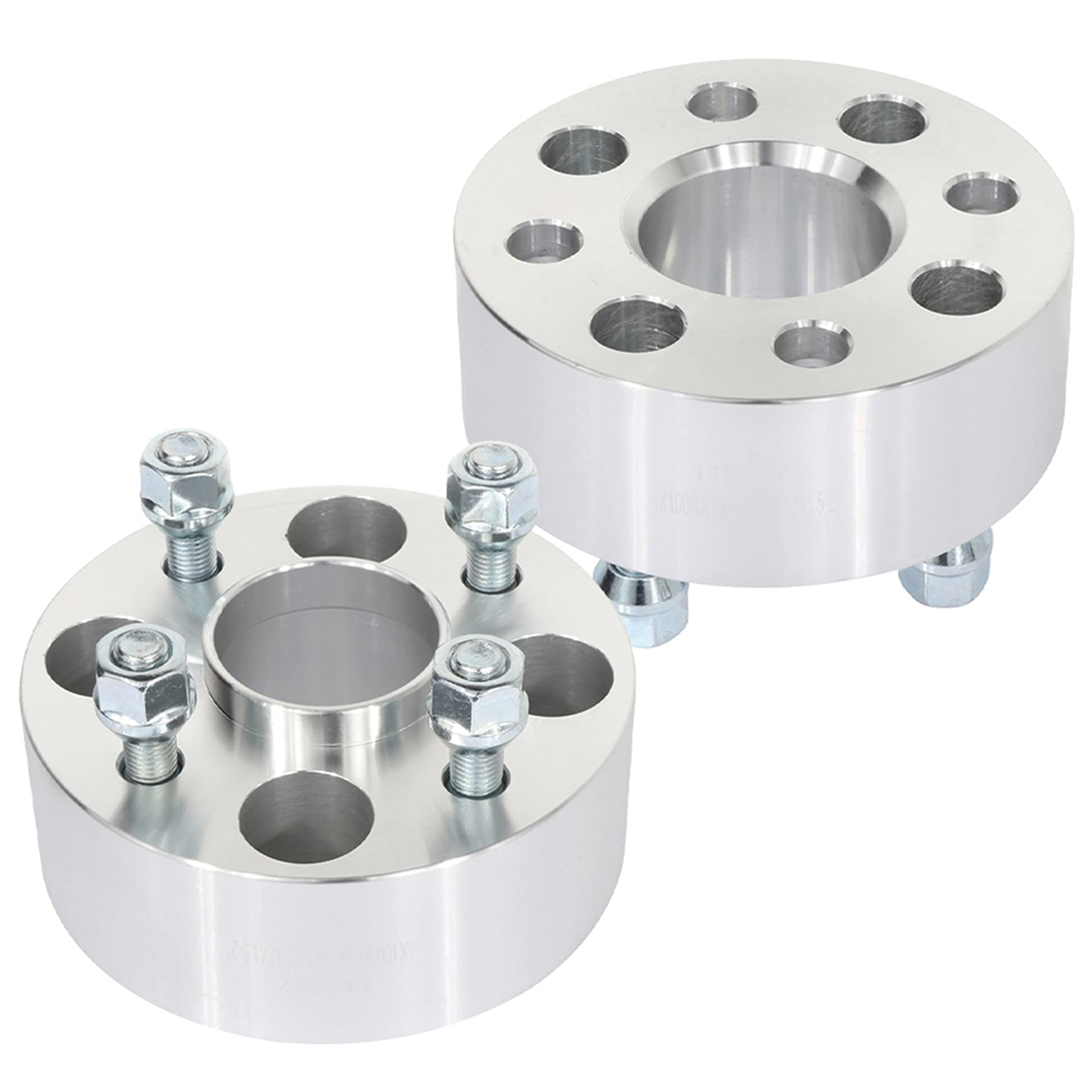 Scitoo 2 Inch 4X100 Wheel Spacers Adapters 4X100Mm To 4X100Mm 12X1.5 Studs Bore 56.1Mm Wheel Spacers Adapters Compatible With Fo