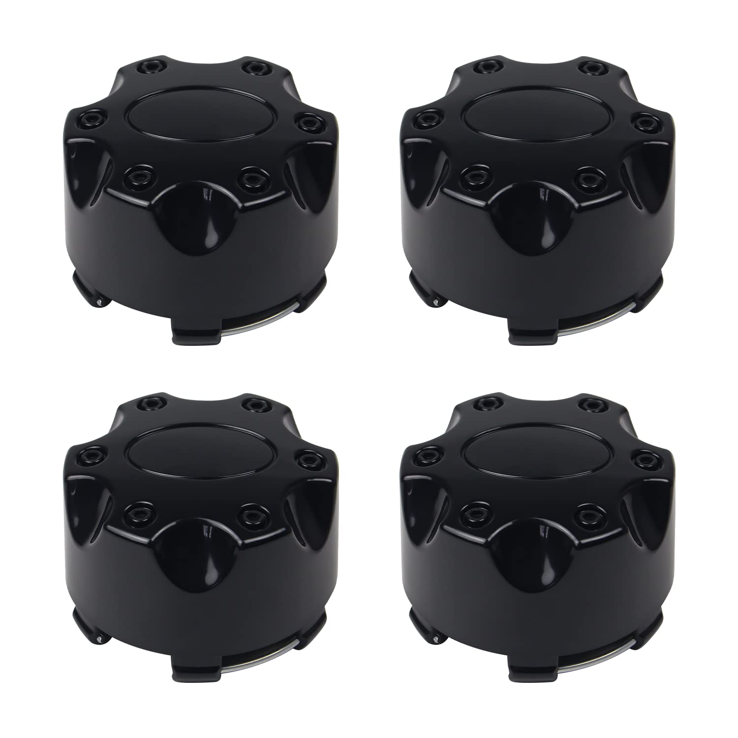 Cpowace 4Pcs Black Hub Cap Wheel Center Cap Compatible With Polaris Sportsman Ranger Rzr Ace 1521509-521
