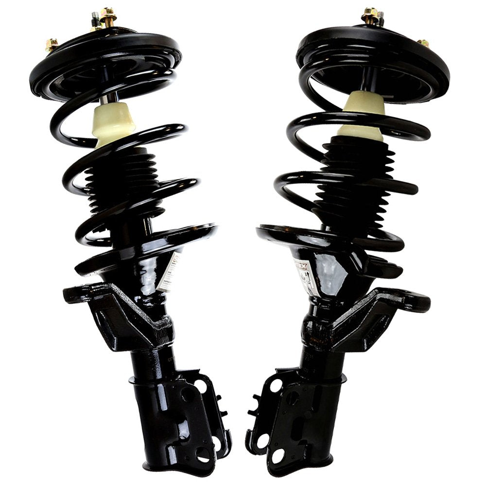 Autoshack Front Complete Struts Coil Springs Assembly Pair Of 2 Driver And Passenger Side Replacement For 2003 2004 2005 Honda Civic 1.7L 2.0L Fwd Cst100166Pr
