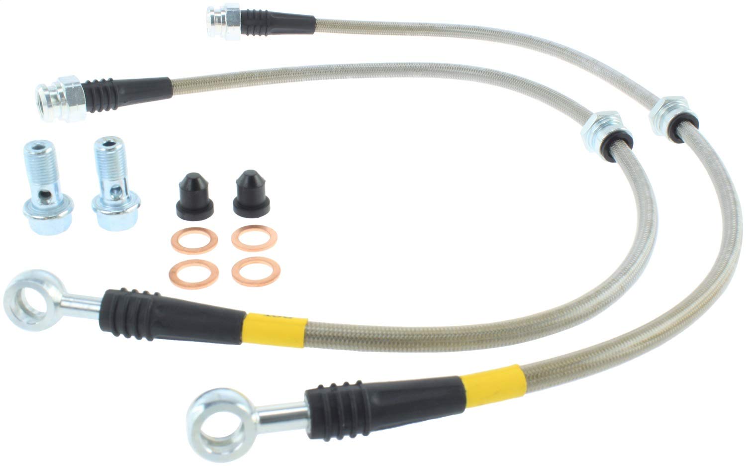 Stoptech (950.46006) Brake Line Kit, Stainless Steel