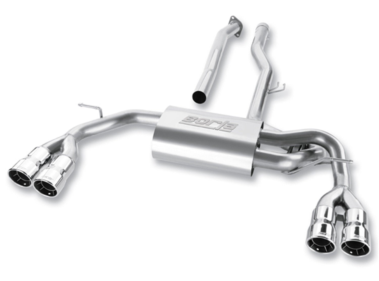 Borla 140350 Cat-Back Performance Exhaust System For 2010-2014 Hyundai Genesis Coupe 2.0L 4 Cyl. Turbo Automatic/Manual Transmission Rear Wheel Drive.