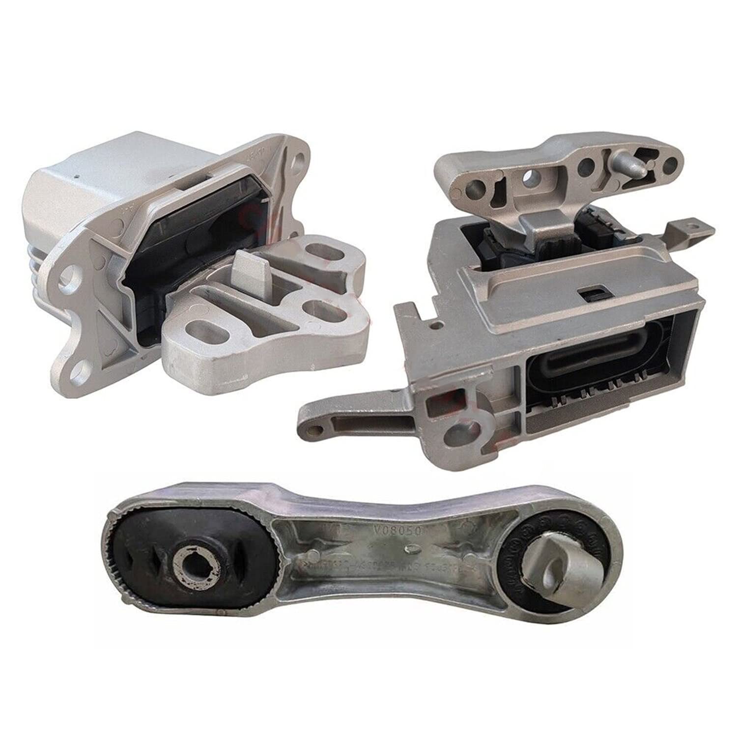 Ingkan 3Pcs Front Lower Right Engine & Transmission Motor Mount Fits For X1 X2 F46 Mini F55 1.2T Engine Aftermarket Parts Oe 22116885788 22116885934 22316853453