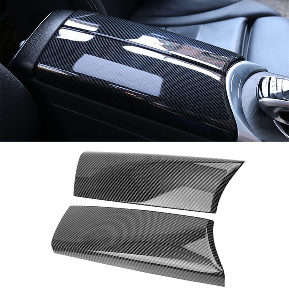 Abs Plastic Center Console Trim Cover Armrest Box Trim Covers Fit For Mercedes-Benz C Class W205 (C180 C200 C250 C300 C350E)