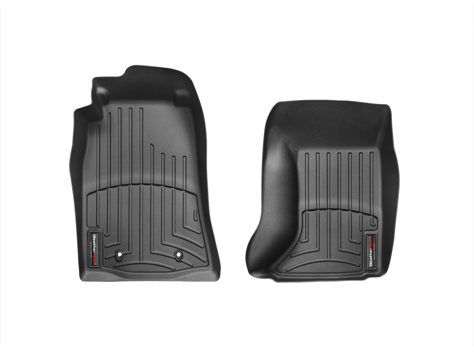 Weathertech Custom Fit Floorliners For Mazda Mx-5 Miata - 1St Row (442621), Black