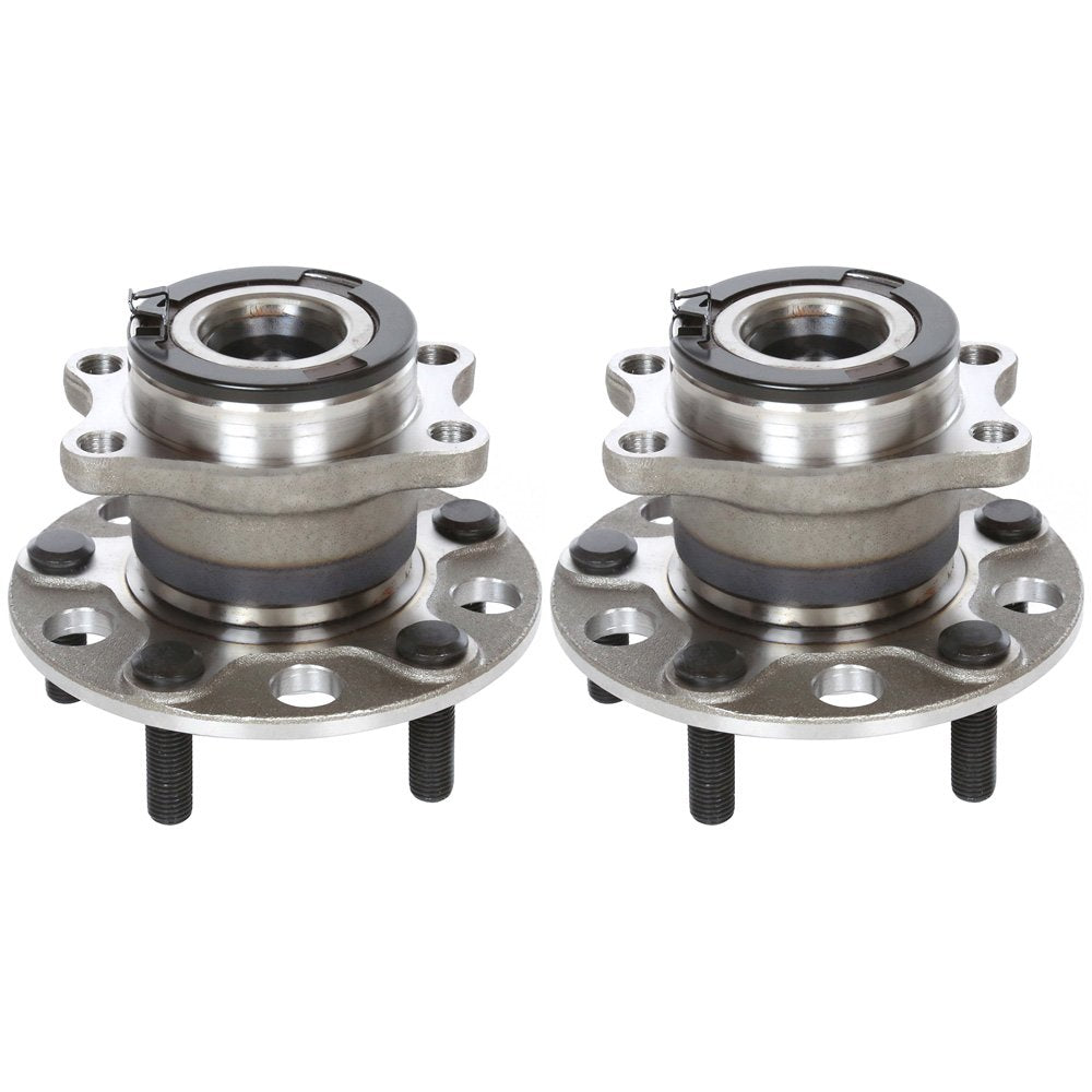 Autoshack Rear Wheel Hub Bearing Pair Of 2 Driver And Passenger Side Replacement For 2007-2012 2013 2014 2015 2016 2017 Jeep Patriot Compass 2007-2008 Dodge Caliber 2.0L 2.4L 4Wd Awd 5-Lug Hb612335Pr