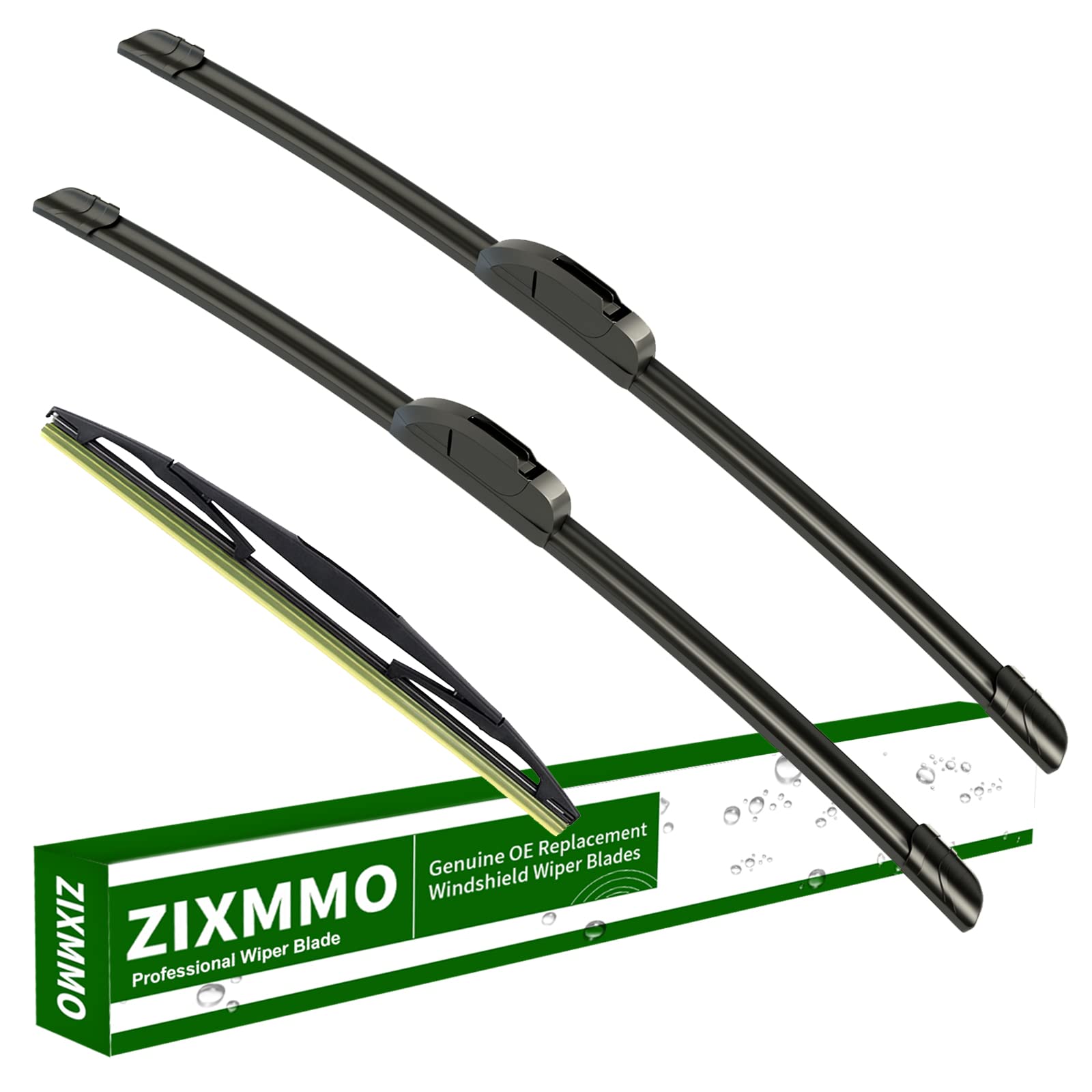 Zixmmo 26'+22' Windshield Wipers With 16' Rear Wiper Blade Replacement For 2005 2006 2007 2008 2009 2010-2021 Honda Odyssey -Original Factory Quality (Set Of 3)
