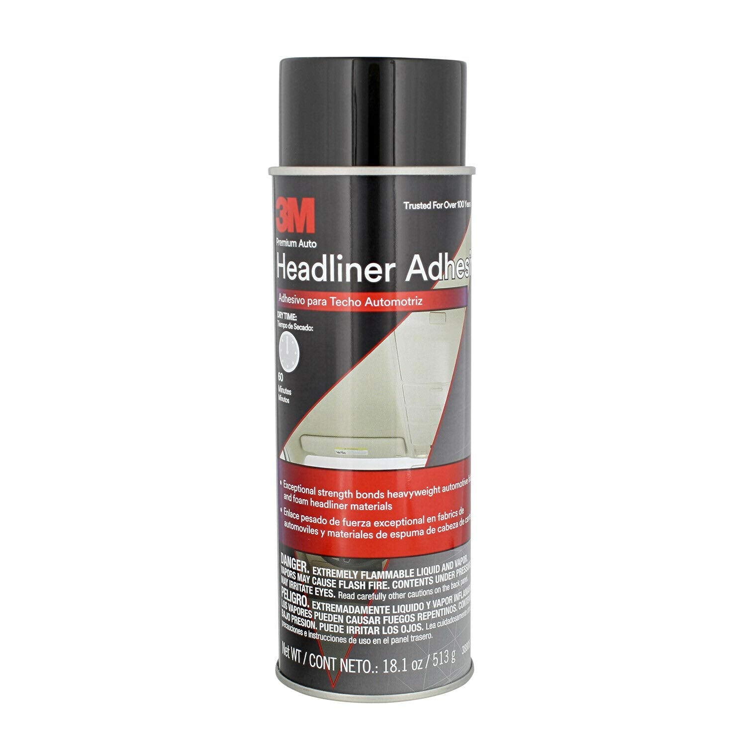 3M Headliner & Fabric Adhesive, 18.1 oz Aerosol Can - Strong Bonding for Automotive & Upholstery Applications
