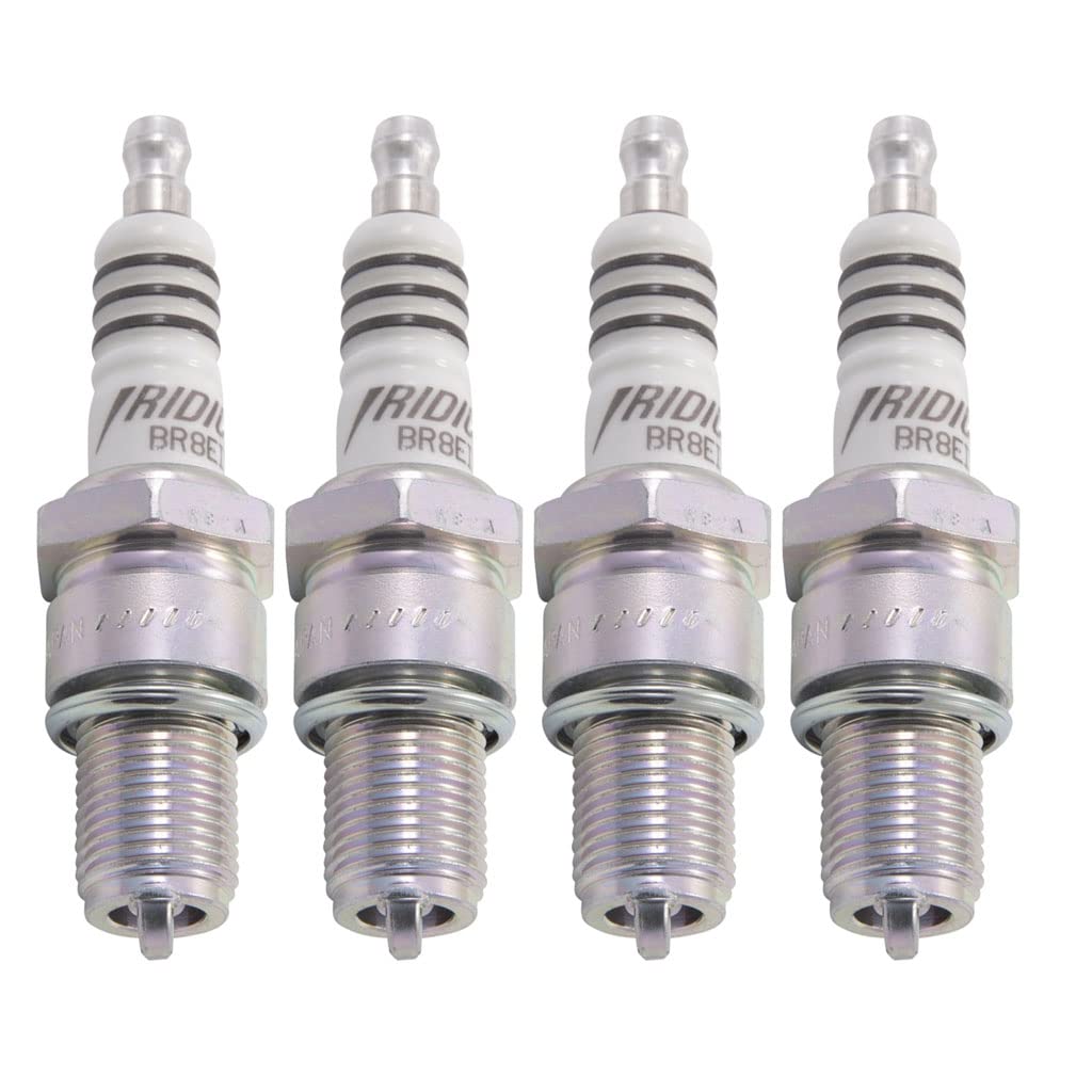 Ngk Iridium Ix Spark Plug Br8Eix (4 Pack) For Renault R17 Gordini 1974-1974 1.6L/1565Cc
