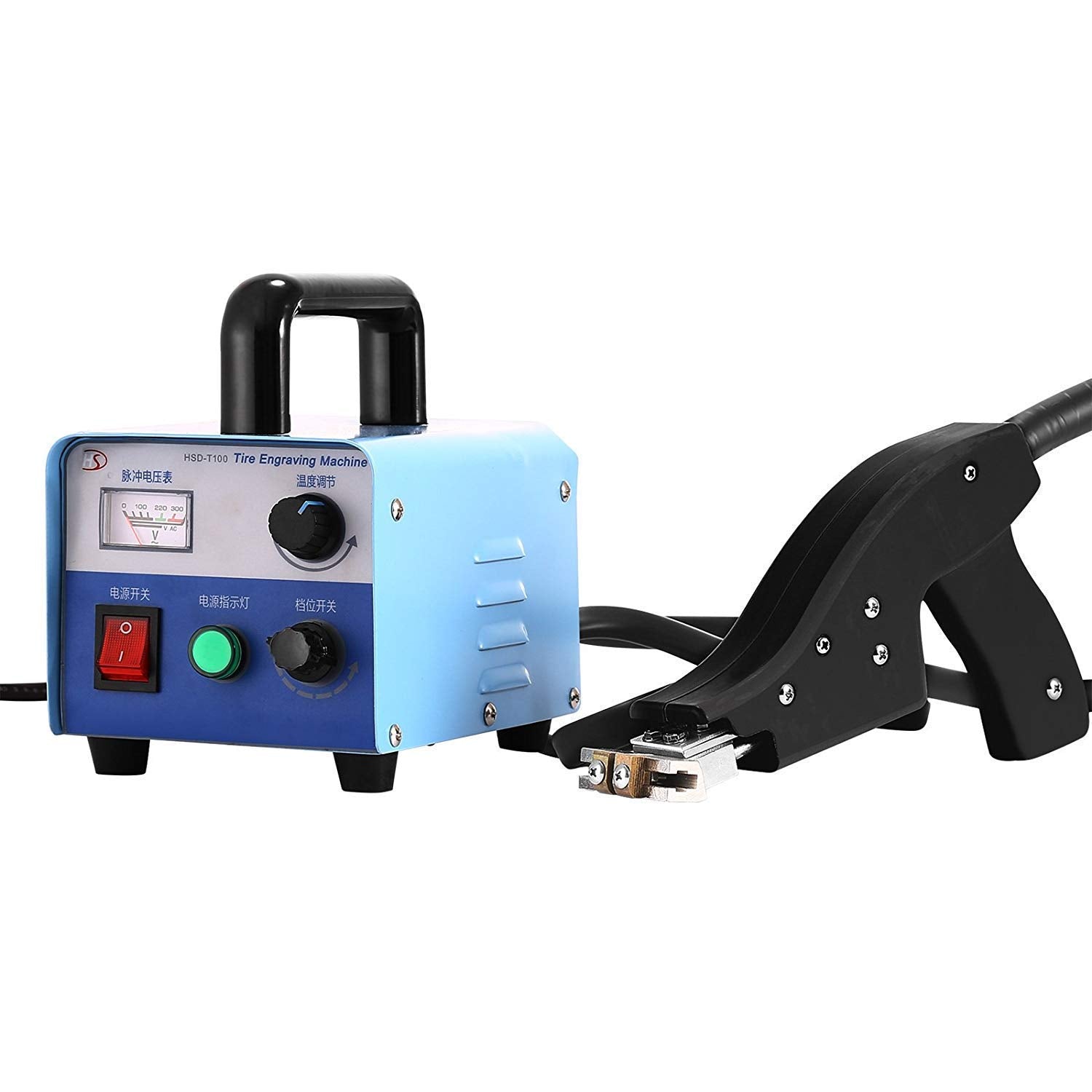 Mophorn Tire Grooving Tool 110V 350W Iron Tire Groover Cutter With 20 Blades Hsd-T100 Tire Groover Heated Machine For Any Tire