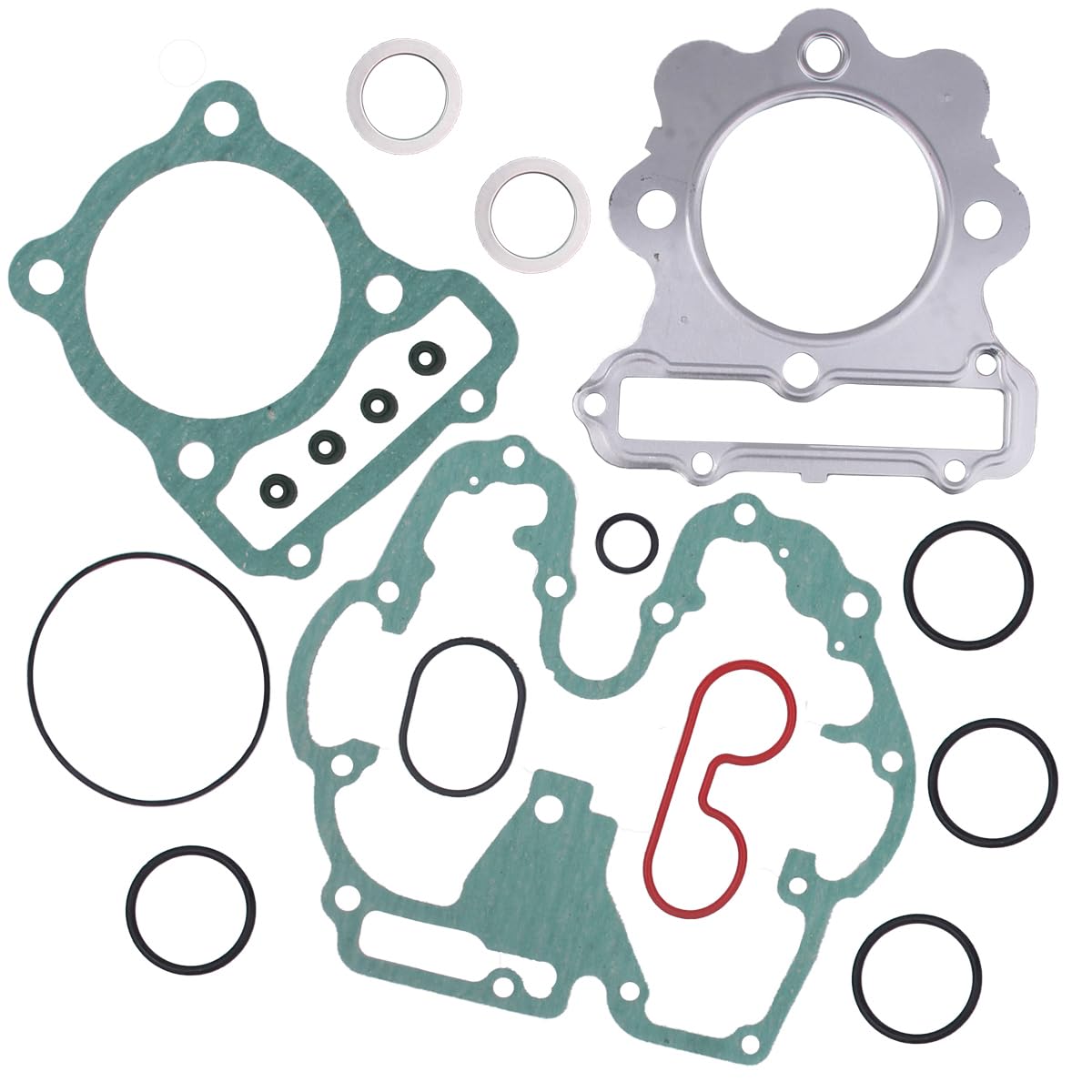 Bh-Motor New Top End Head Gasket Kit Set For Honda Xr250R 1985-1995 Xr250L 1991-1996 Xl250R 1985-1987