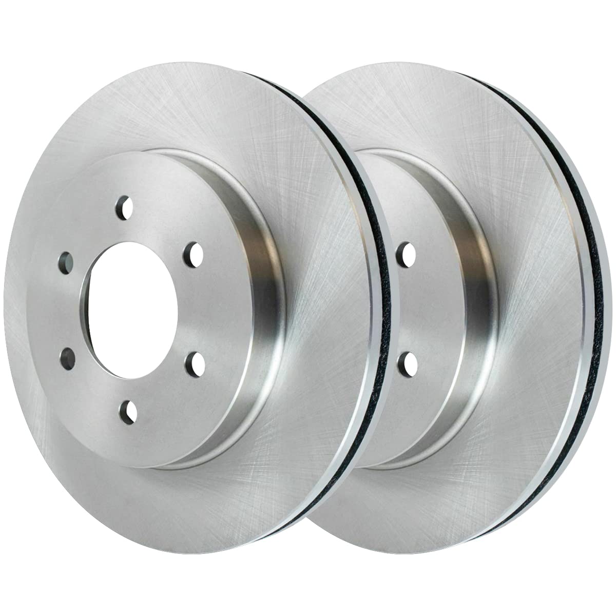 Autoshack Front Brake Rotors Pair Of 2 Driver And Passenger Side Replacement For 2004 2005 2006 2007 2008 Ford F-150 2006-2008 Lincoln Mark Lt 4.2L 4.6L 5.4L V6 V8 4Wd Awd R64111Pr