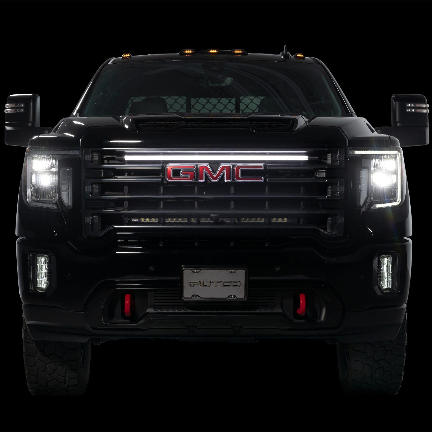 Putco Virtual Drl Led Grille Lights - 37' Light Bar - Fits Chevy Silverado/Gmc Sierra 15-25, Ford Superduty F250+ 11-25