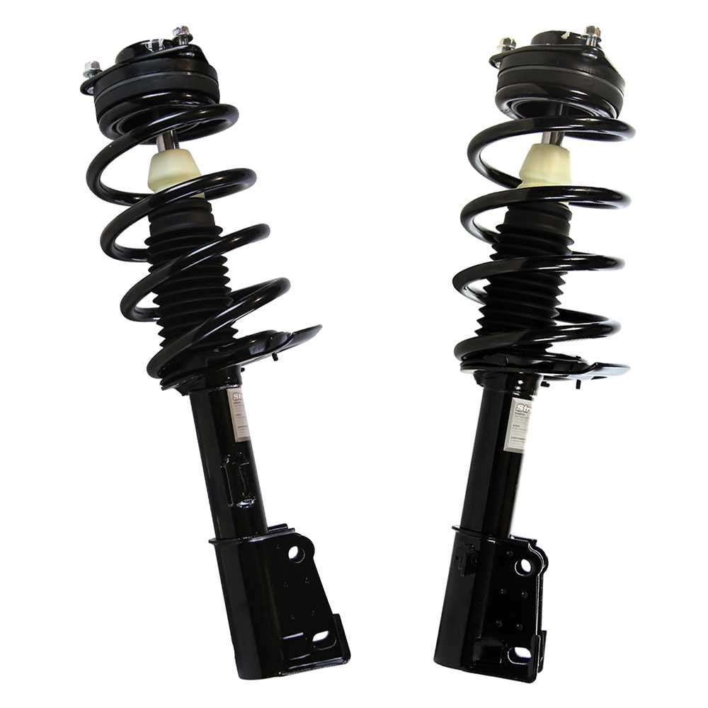 Autoshack Front Complete Struts Coil Springs Assembly Pair Of 2 Driver And Passenger Side Replacement For 2007-2010 Chrysler Sebring 2011-2014 Chrysler 200 2008-2014 Dodge Avenger Awd Fwd Cst494-492Pr