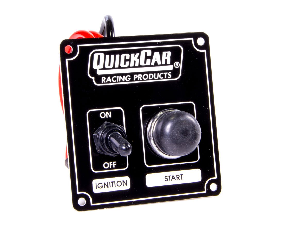 Quickcar Racing Products 50-802 Ignition Panel Black