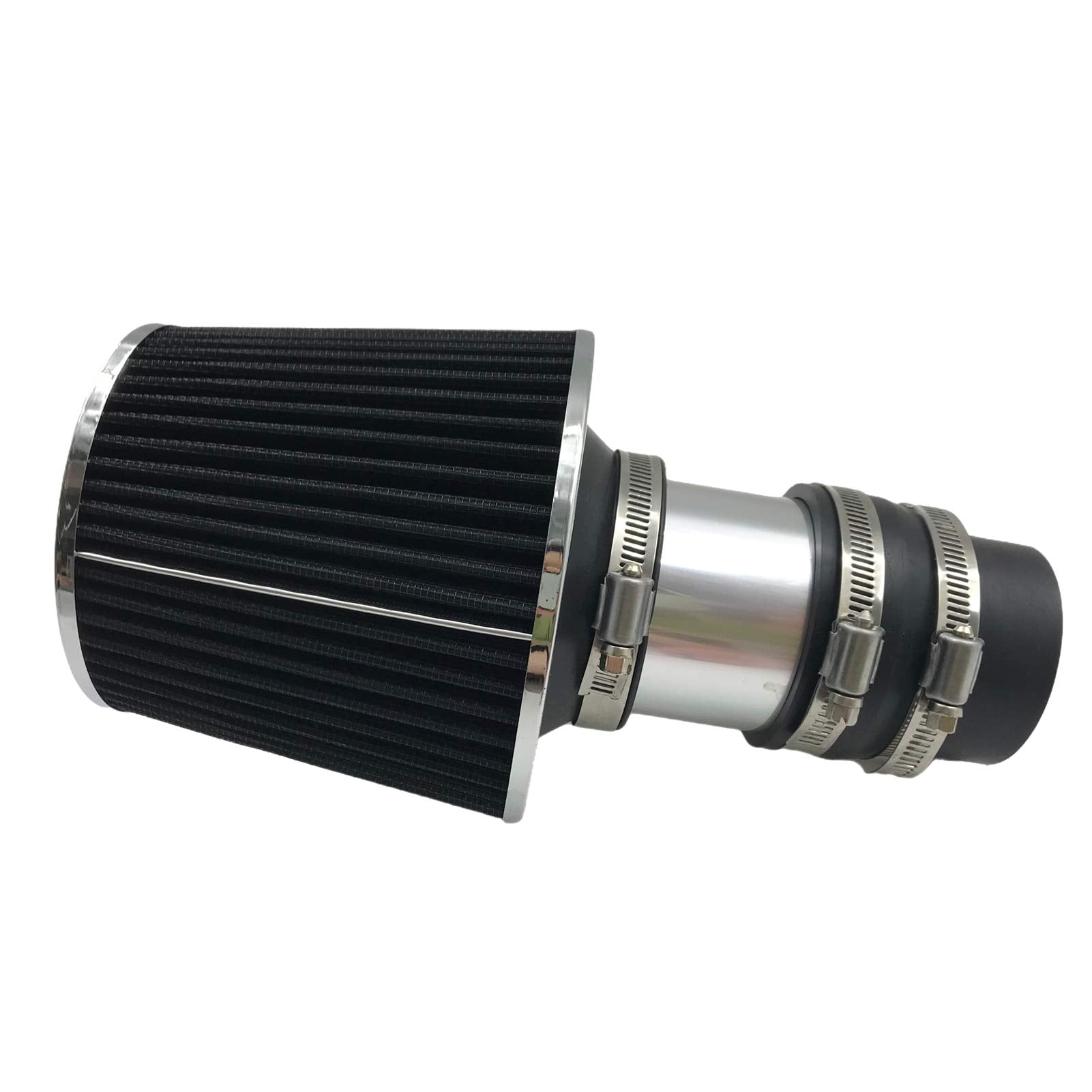 2.75 Inch Short Intake Pipe Cold Air Intake Piping Kit With Filter Fit For 1999-2005 Volkswagen Jetta Beetle Golf 1.8L 1.9L 2.0L 2.8L 2000-2006 For Audi Tt/Tt Quattro 1.8L Turbo Engine (Black)